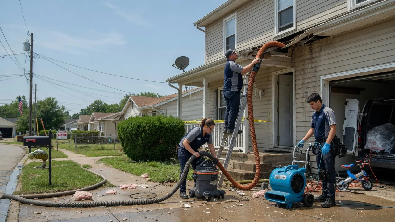 Water Damage Restoration in Huddy, KY near me